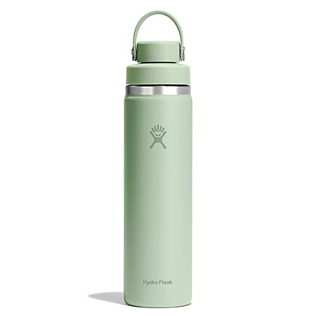 24-OZ Hydro Stainless Steel Flask Water Bottle w/ Non Spill, Leakproof Lid (Aloe Green) $19.98 + Free Shipping w/ Prime or on $35+