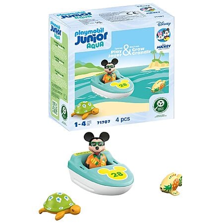 Playmobil Junior & Disney: Mickey Mouse's Boat Tour $6.00 + Free Shipping w/ Prime or on $35+