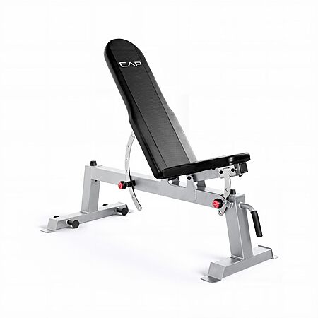 CAP Barbell Deluxe Utility Weight Bench $95.99 + Free Shipping