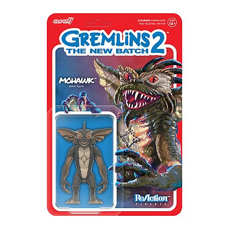 Super7 3.5-Inch Gremlins Reaction Figure (Mohawk)  $10.49 + Free Shipping w/ Prime or on $35+