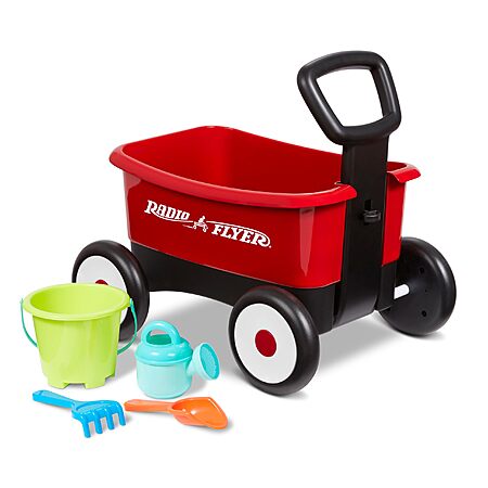 2-in-1 Radio Flyer My 1st Wagon with Beach and Garden Tools $27.99 + Free Shipping w/ Prime or on $35+