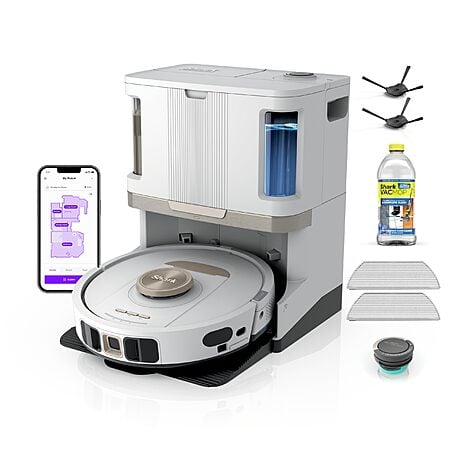 2-in-1 Shark Stratos Robot Vacuum & Mop With 25+ Hands-Free Features & NeverTouch Self-Cleaning Base (White) $399.99 + Free Shipping