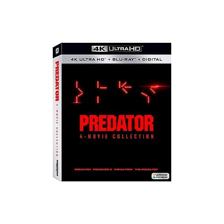 Predator: 4-Movie Collection (4K Ultra HD + Blu-ray + Digital 4K) $29.90 + Free Shipping w/ Prime or on $35+