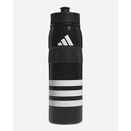 26-Oz adidas Stadium Plastic Sports Water Bottle w/ Locking Spout Top (Black)