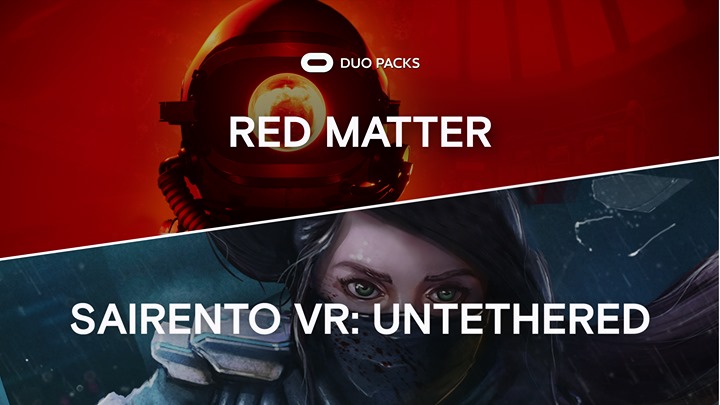 Oculus Quest Duo Pack Sale: Red Matter + Sairento VR: Untethered -19% Off at $35.99