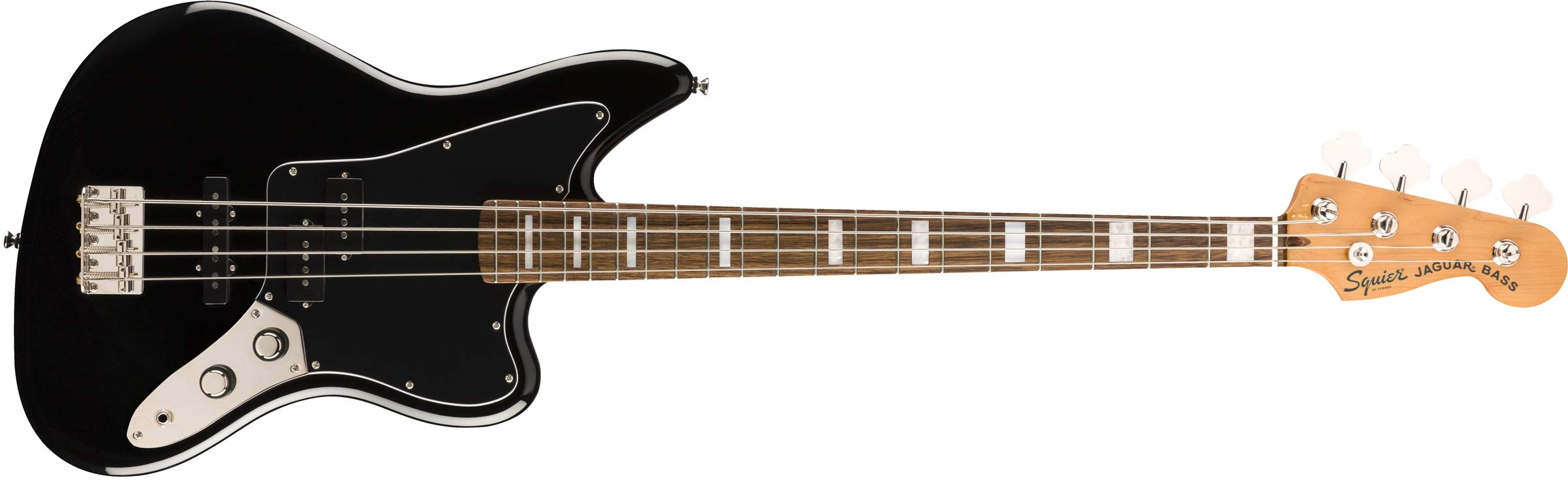 Squier Classic Vibe Jaguar Bass Guitar, Black $315