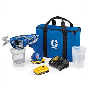 Graco cordless paint outlet sprayer home depot