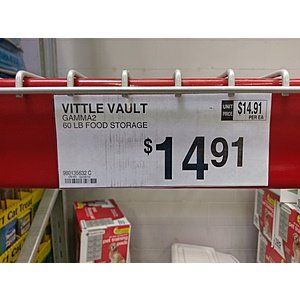 Vittles vault 60 costco hotsell