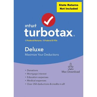 Turbotax 2019 5 Target Gc Pc Or Mac Download Deluxe State