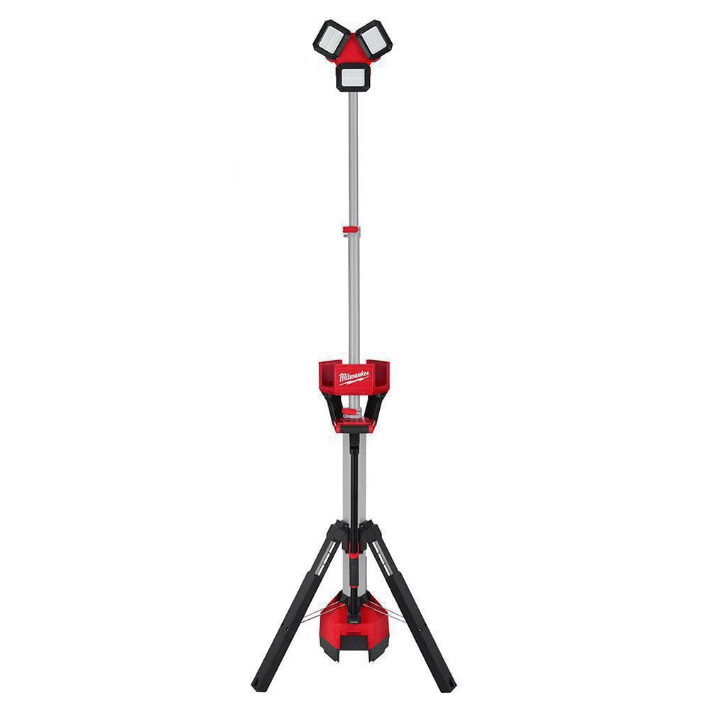 Milwaukee M18 6,000 Lumens Rocket Dual Power Tower Light with Charger + Free 8.0HO Battery (Hackable) $311