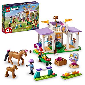 LEGO Friends Horse Training 41746 for Ages 4+ with 2 Mini-Dolls, Stable, 2 Horse Characters and Animal Care Accessories - Amazon $  16.99