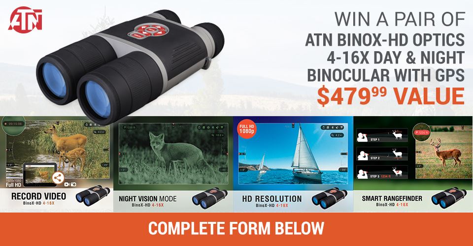 ATN Digital Binoculars Giveaway - $480 Value at Sportsman's Guide, Easy Online Entry $479.99