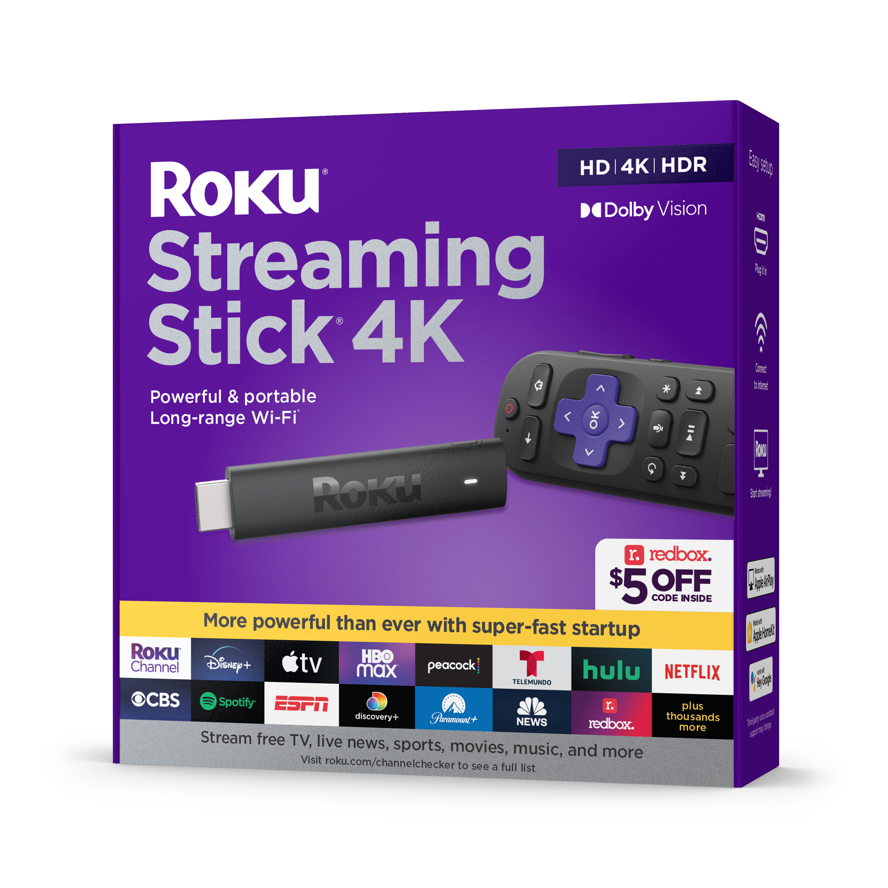 Roku 4k Streaming Stick $35.45
