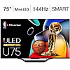 Hisense 75&amp;quot; U75N Series 4K QLED Mini-LED TV (2024) + $100 Google Play GC + 5 Yr Wty @ Costco $799.99
