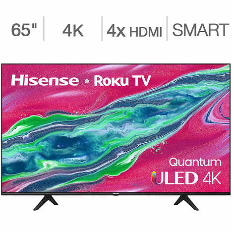 Hisense 65" U6GR (2021) Quantum LED 4K Roku TV @ Best Buy $549.99
