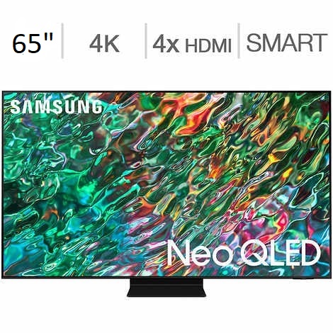 OB-Excellent (YMMV) Samsung 65" QN90B Neo QLED 4K TV @ Best Buy $945.99