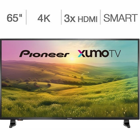 Pioneer 65" 4K LED UHD Smart Xumo TV @ Best Buy $299.99