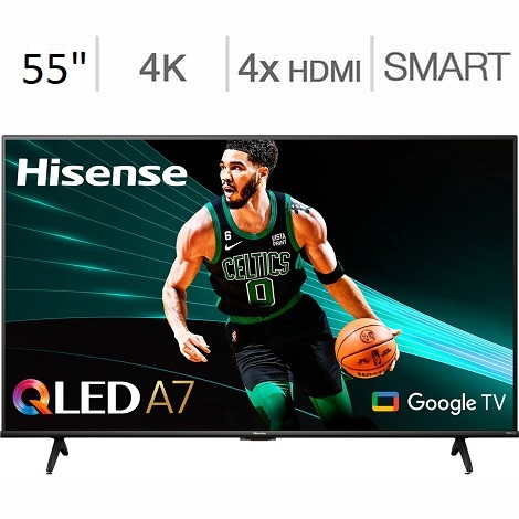 YMMV - Hisense 55" A76K Series QLED 4K UHD Smart TV @ Best Buy $249.99