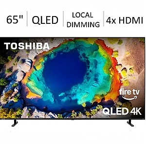 Toshiba 65" M550 Series QLED 4K UHD Smart TV (2025) @ Amazon/Best Buy $369.99