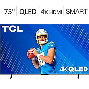 TCL 75" Q5 Series 4K UHD QLED Smart TV (2024) @ Best Buy $399.99