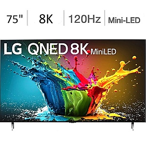 LG 75" QNED99T Series 8K MiniLED 120Hz Smart TV (2024) @ Best Buy $1799.99