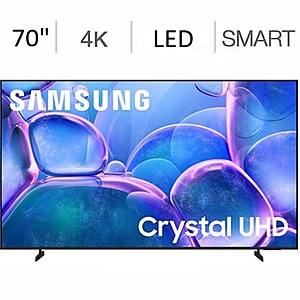 Samsung 70" U7900F Series 4K UHD Smart TV (2025) @ Best Buy/Walmart $399.99