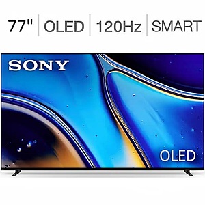 Sony 77" Bravia 8B Series OLED 120Hz 4K Smart TV (2025) @ Best Buy/Amazon $1799.99