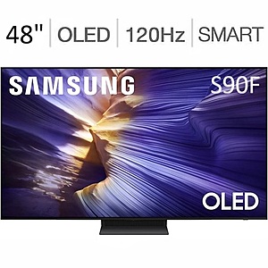 (Open Box) Samsung 48” Class S90F Series OLED TV: Excellent $503, Good $477, Fair