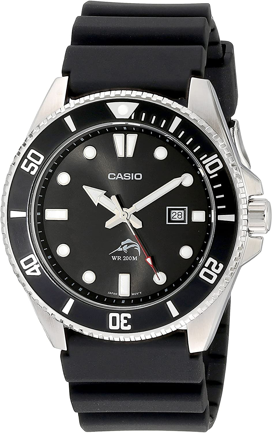 Casio Men's MDV106-1AV 200M Duro Analog Watch $39