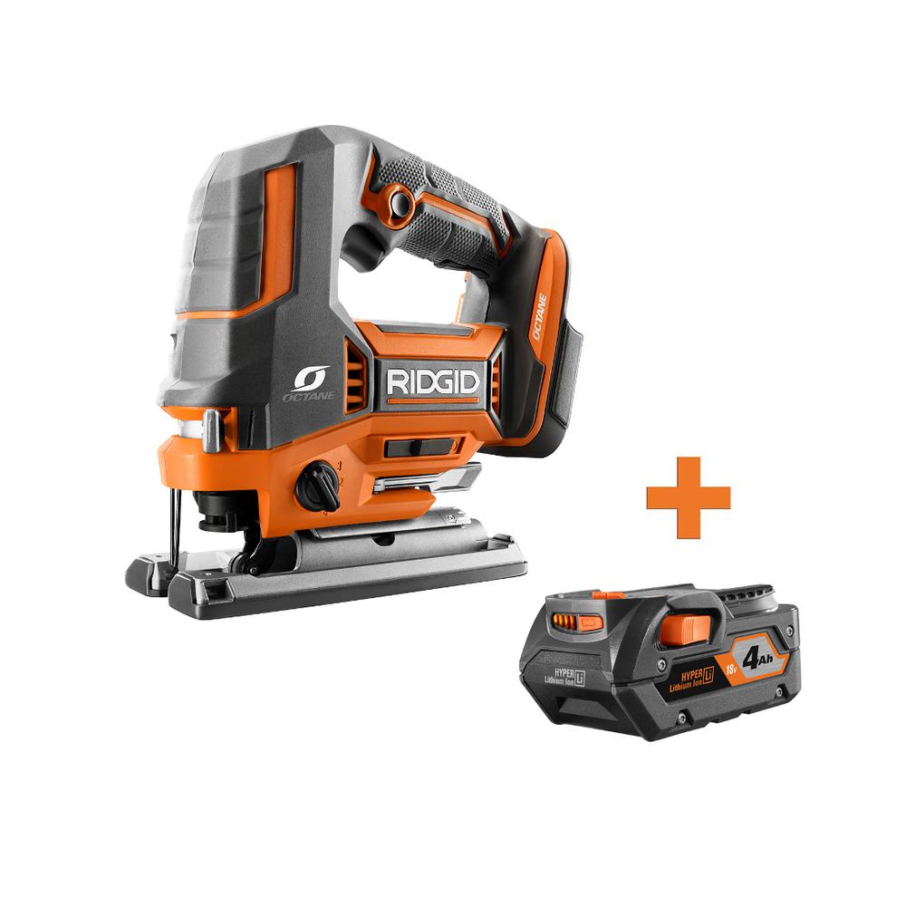 Various Ridgid 18v Cordless Octane Tools Get Free 4 0ah Battery