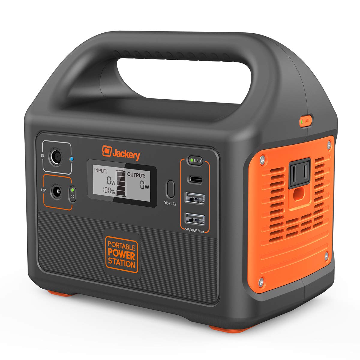 Jackery Portable Power Station Explorer 160 - Back Up Power Supply, A/C Outlet, USB C and USB and D/C for $109.99