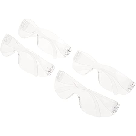 YMMV 4-Pack 3M Indoor Safety Eyewear (Clear, 90834-00000B) for $5.99 + FS