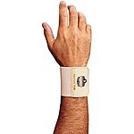Ergodyne ProFlex 400 Universal Wrist Wrap (Tan) for $2.43 + FS w/ Prime