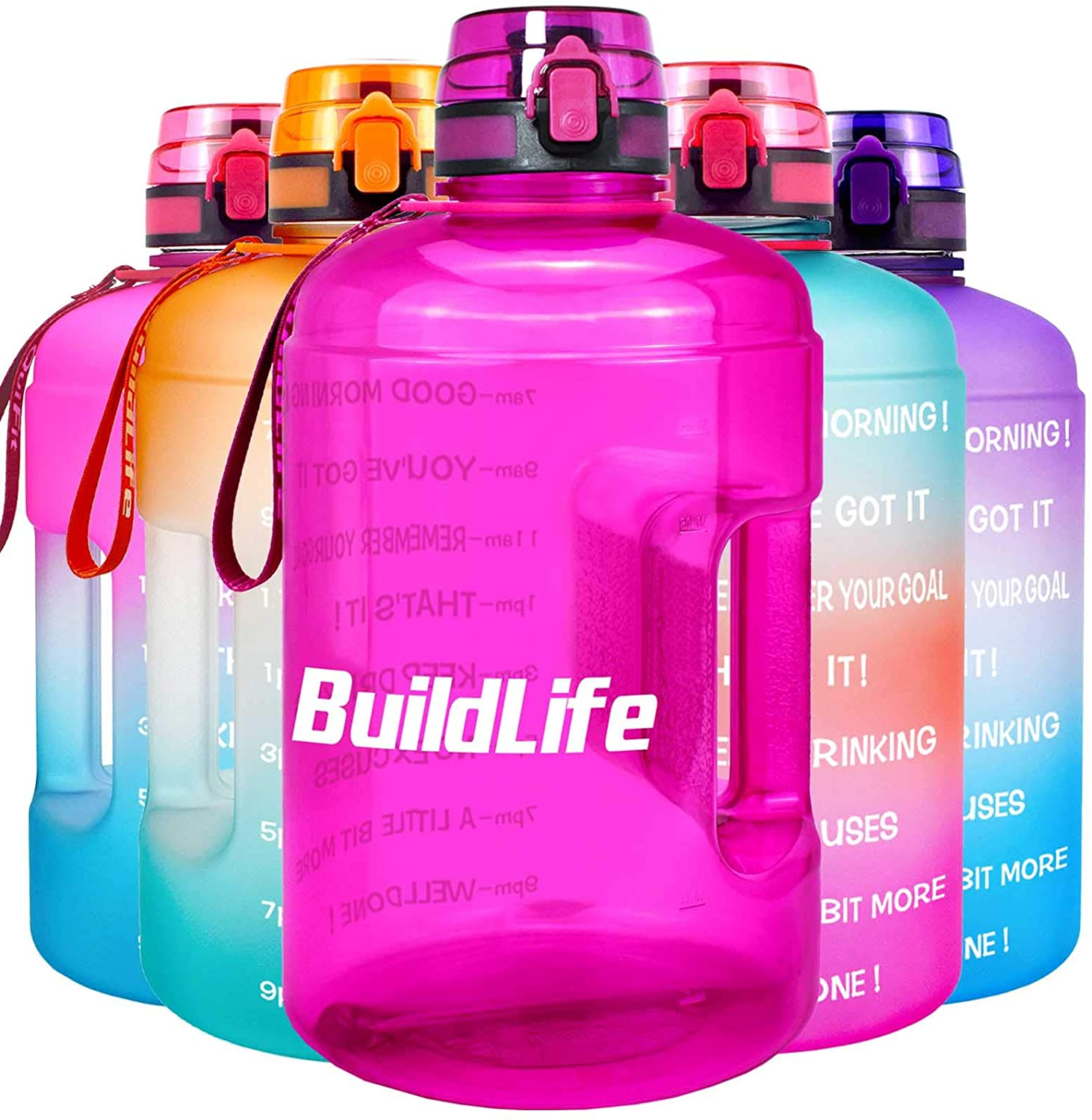 Gallon Motivational Water Bottle BPA free $6.99