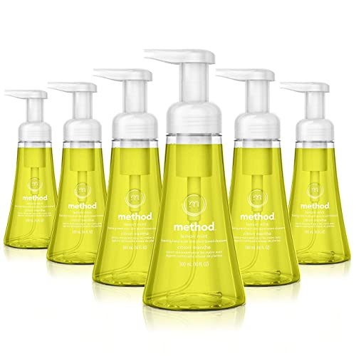 Method Foaming Hand Soap 6 pk. 10 oz. Bottles Green Tea + Aloe OR Lemon Mint $12.80 AC and 15% Subscribe & Save Discount @ Amazon