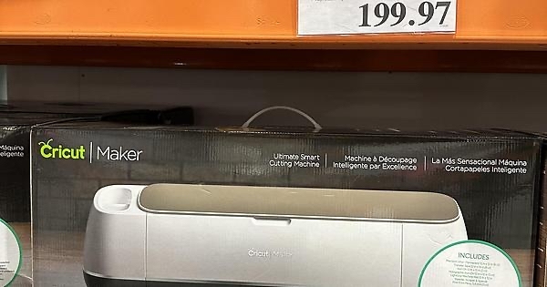Costco Members - In Store Clearance- YMMV - Cricut Maker Vinyl and Iron-On Variety Bundle - $199.97
