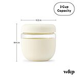 W&amp;P Porter Seal Tight Glass Lunch Bowl Container w/ Lid | 24 Ounces | 25% off coupon $22.5