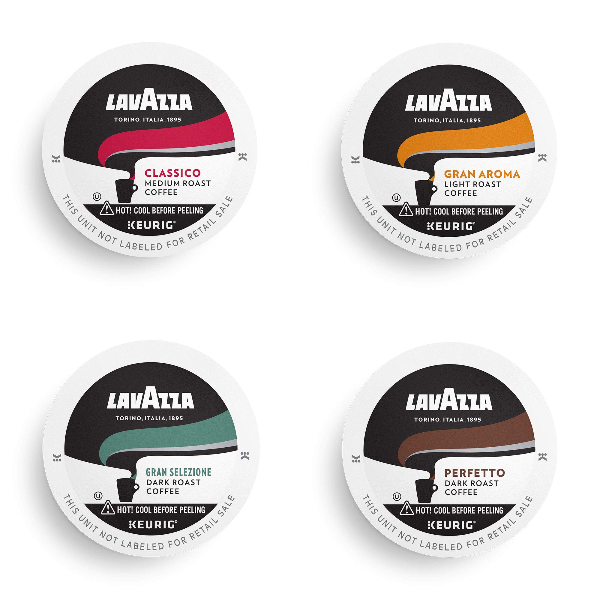 Lavazza Coffee K-Cup Pods Variety Pack for Keurig Single-Serve Brewers, 64 Count $23.99