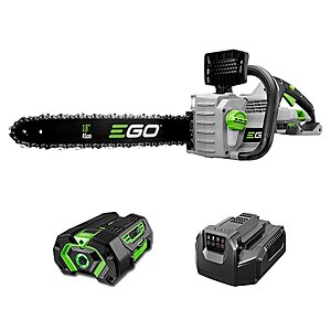 Select Stores: EGO POWER+ 18" 56V Brushless Chainsaw w/ 5Ah Battery & Charger $249 + Free Store Pickup
