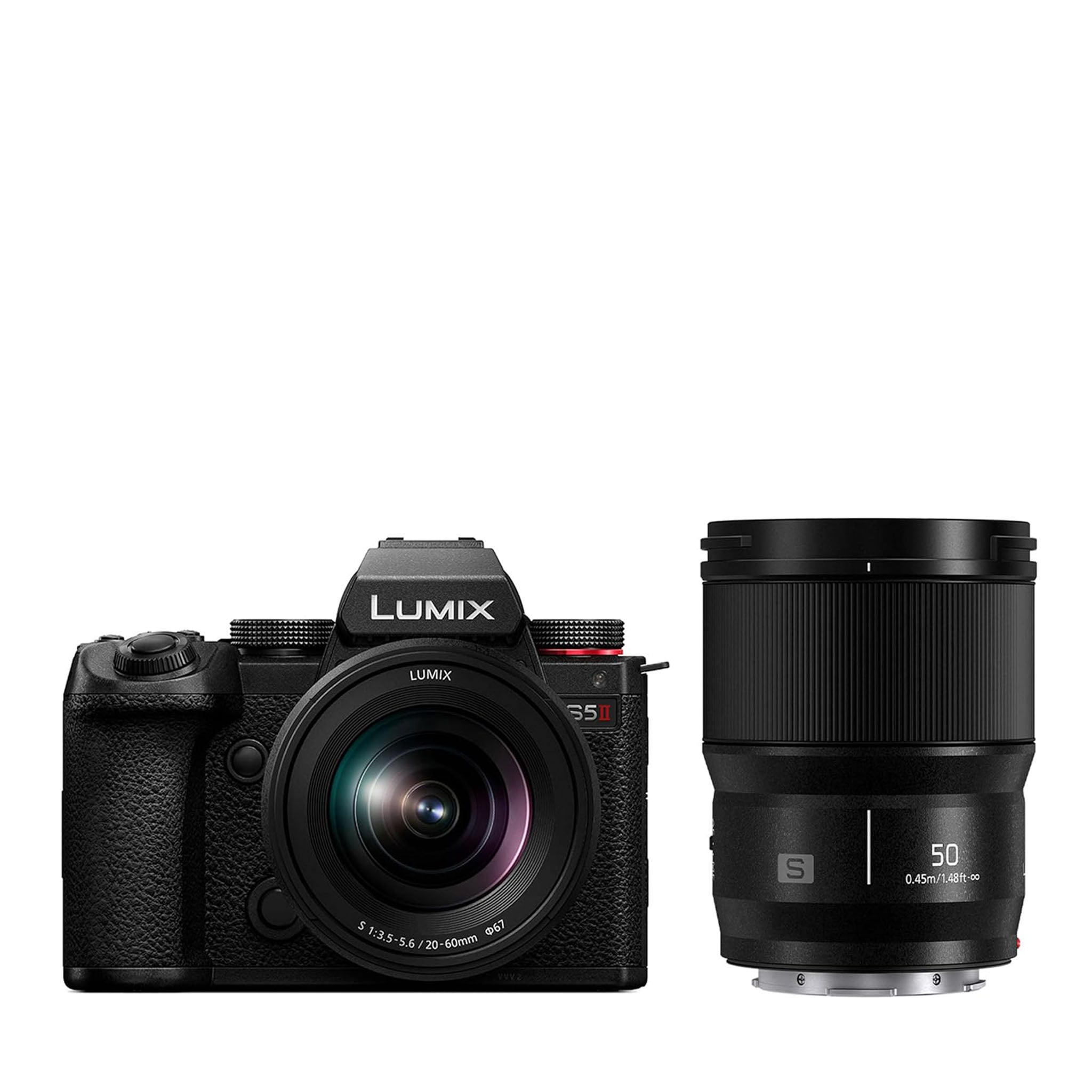 Panasonic S5M2 Full Frame Mirrorless Camera + 20-60mm F3.5-5.6 Lens + 50mm F1.8 Lens $2149.99