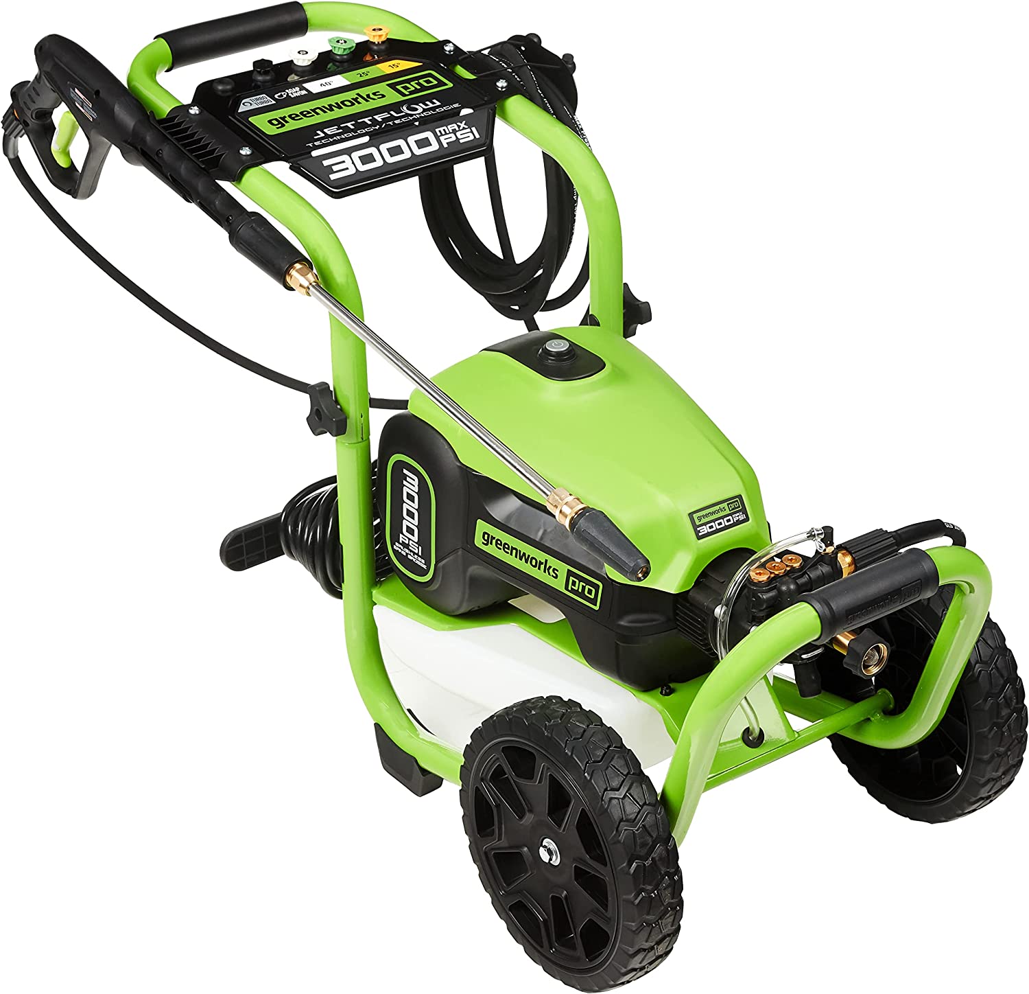 Greenworks 3000 PSI (1.1 GPM) TruBrushless Electric Pressure Washer (PWMA Certified) $328.49