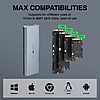 M.2 NVME Enclosure 10 Gbps, Solid Aluminium Alloy Case for M-Key SSD $7.99 w/ FS
