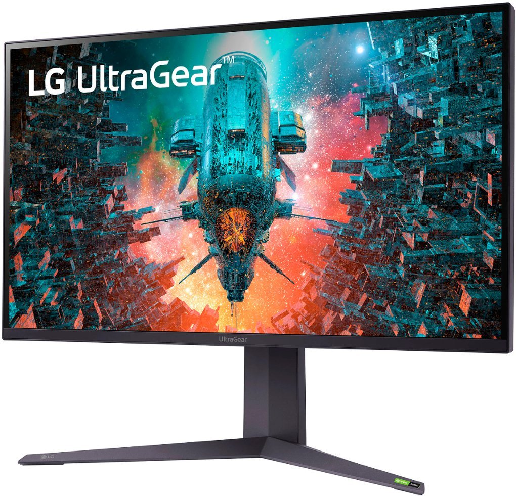 LG - UltraGear 32" IPS LED 4K UHD G-SYNC Compatible and AMD FreeSync Premium Pro Monitor with HDR (HDMI, DisplayPort) $999.99