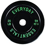 35-lbs BalanceFrom Olympic Bumper Weight Plate w/ Steel Hub (Single Plate) $52.50 &amp; More + Free Shipping