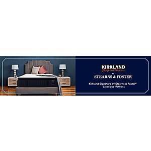 Kirkland mattress by stearns and foster sales