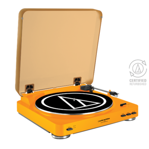 (Refurbished) Audio-Technica Automatic Turntable AT-LP60 $  69.30; w/Bluetooth AT-LP60-BT $  89.50 + Free Shipping