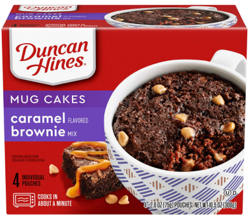 Duncan Hines Mug Cakes & Mega Cookies from $1.93 + Free Shipping