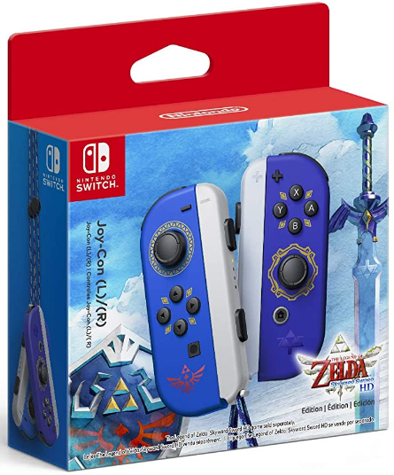 Nintendo Joy-Con (L)/(R) - The Legend of Zelda: Skyward Sword HD Edition - Switch $79.99