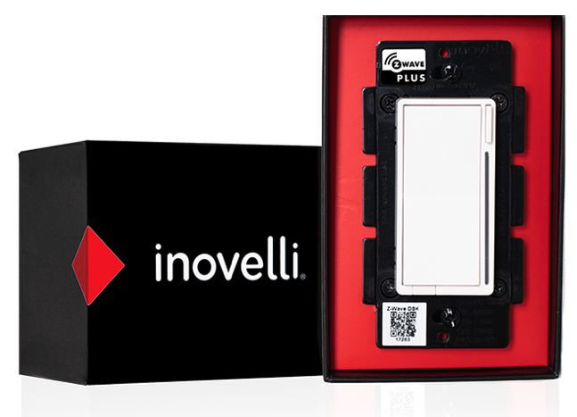 Inovelli Black series Zwave dimmer switch and 4-in-1 multi sensors $25