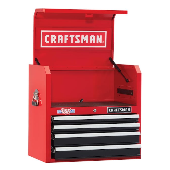(Lowes in-store YMMV) Craftsman 2000 series 26-in W x 24.5-in H 4-drawer steel tool chest (red) - $57.37